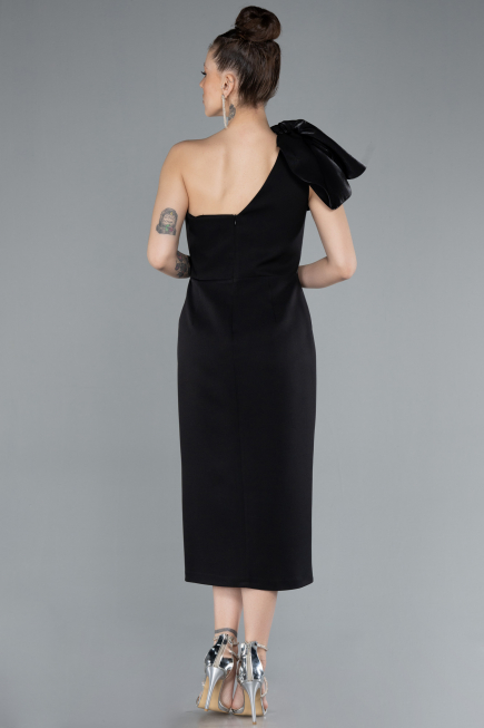 Partykleid Midi Schwarz ABK2249