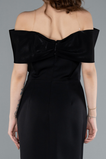 Partykleid Midi Schwarz ABK2263
