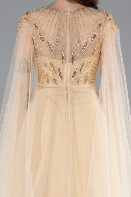 Abendkleid Lang Gold ABU4707