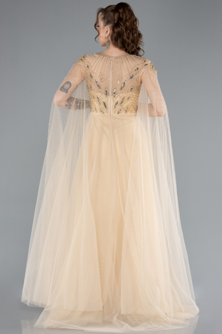 Abendkleid Lang Gold ABU4707