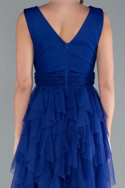 Abendkleid Lang Sächsischblau ABU4723