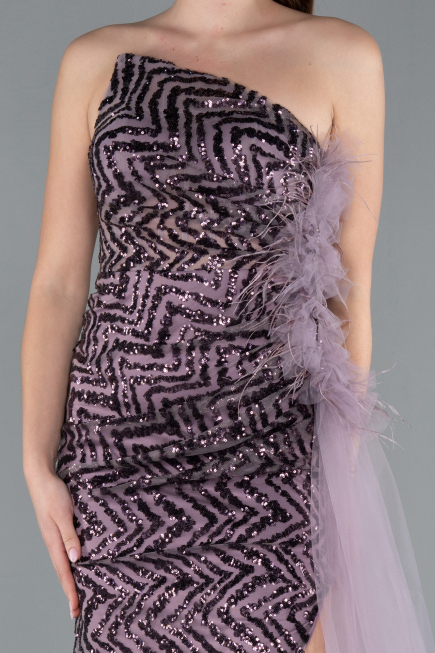 Abendkleid Lang Lavendel ABU4772