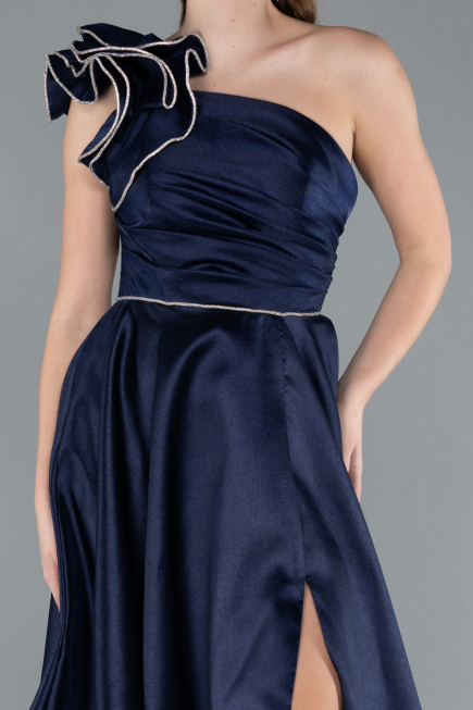 Abendkleid Lang Marineblau ABU4782
