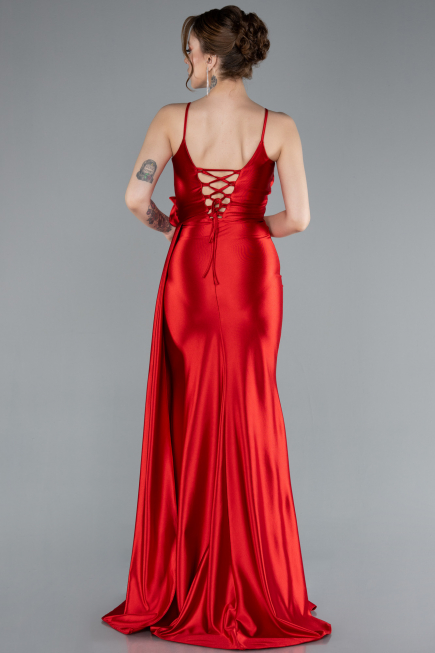 Abschlusskleid Lang Rot ABU4814