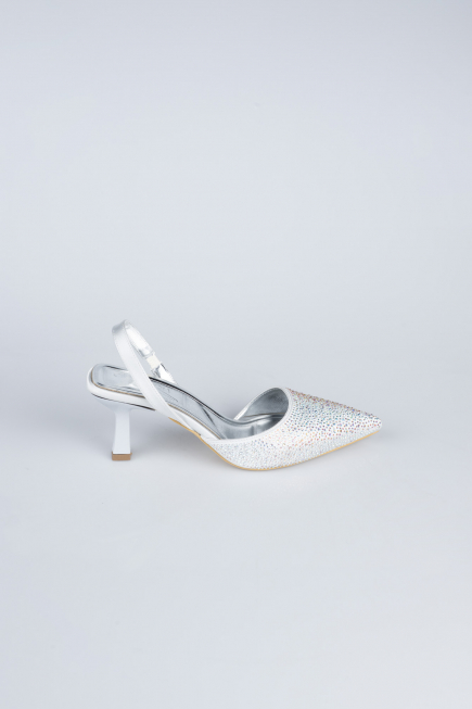 Stiletto Steinbesetzt Silber AB1127