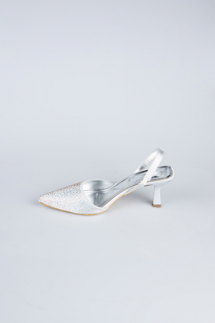 Stiletto Steinbesetzt Silber AB1127