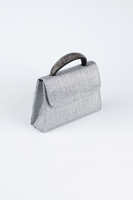 Abendtasche Platin SH844