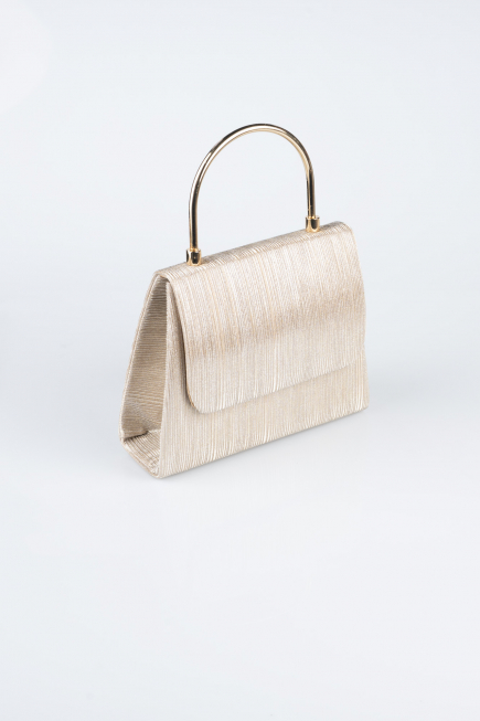 Abendtaschen Laserschnitt Gold SH842