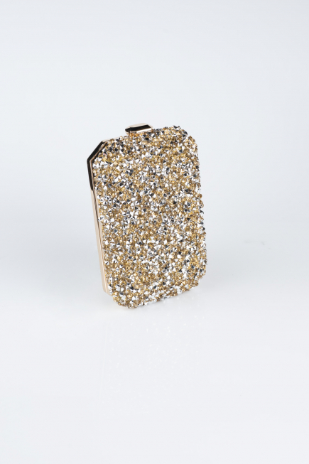 Abendtasche Gold SH832