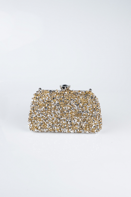 Abendtasche Gold SH849
