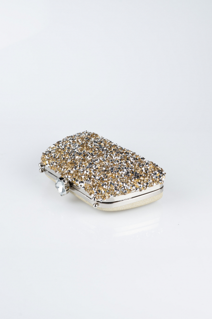 Abendtasche Gold SH849