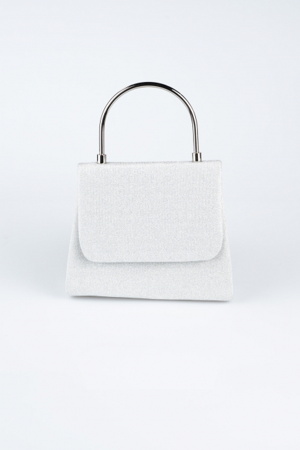 Abendtasche Silber SH842