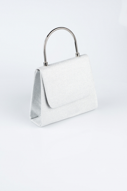Abendtasche Silber SH842