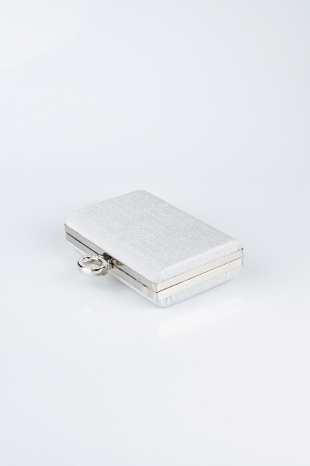 Abendtasche Silber SH830