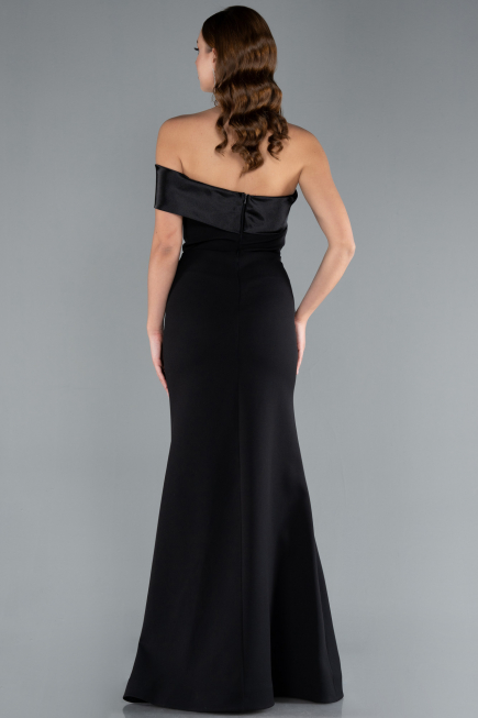 Abendkleid Lang Schwarz ABU4832