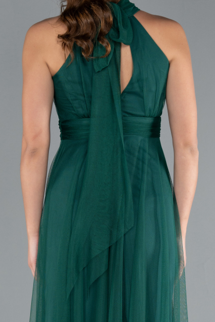 Abschlusskleid Lang Smaragdgrün ABU3252