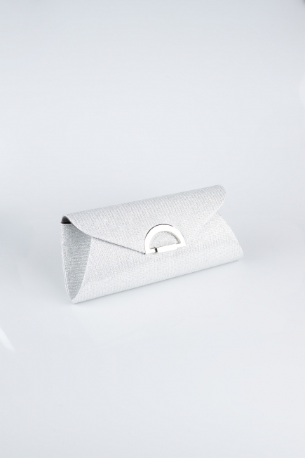 Abendtasche Glitzernd Silber SH845