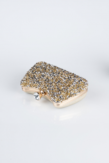 Abendtasche Gold SH828