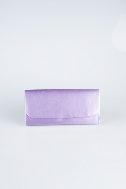 Abendtasche Satin Lila KC202