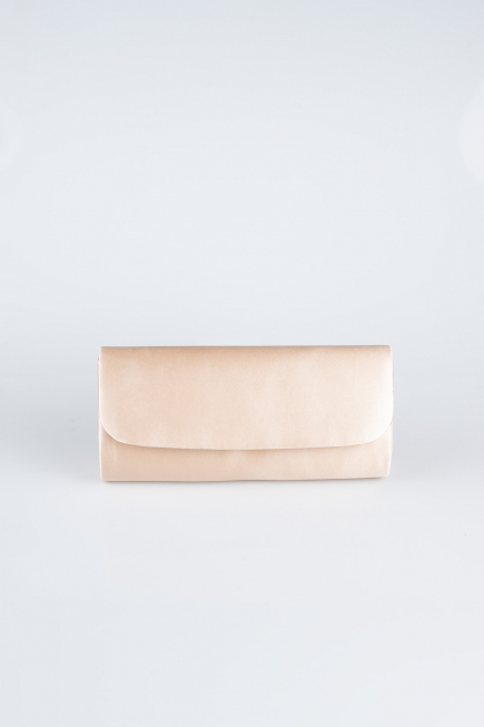 Abendtasche Satin Hautfarben KC202