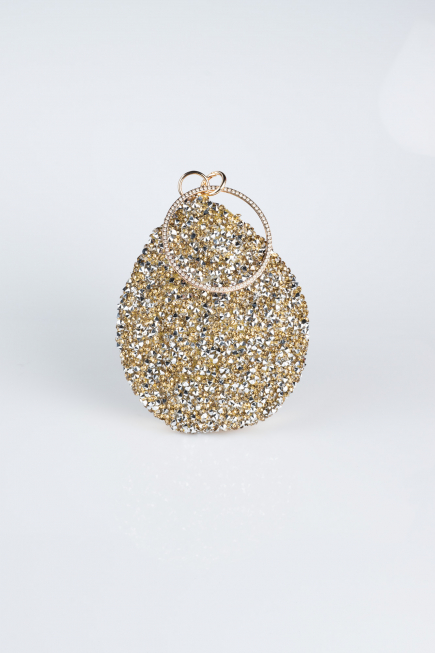 Abendtasche Gold SH833
