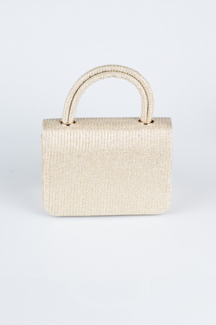Abendtasche Glitzernd Gold KC264