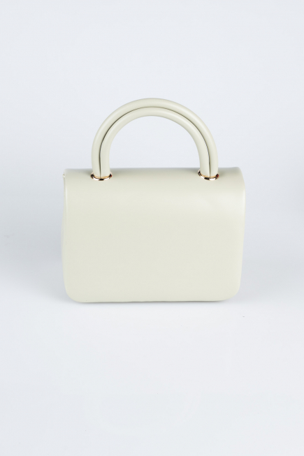 Abendtasche Leder Muffiges Grün KC264