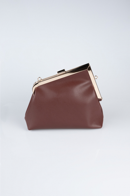 Abendtaschen Leder Braun KC475