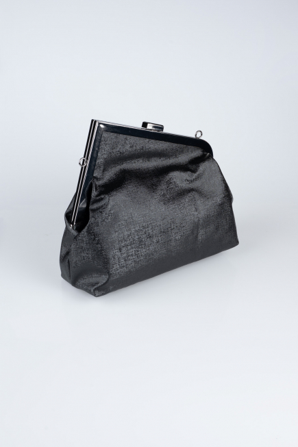 Abendtaschen Gemustertes Leder Schwarz KC475