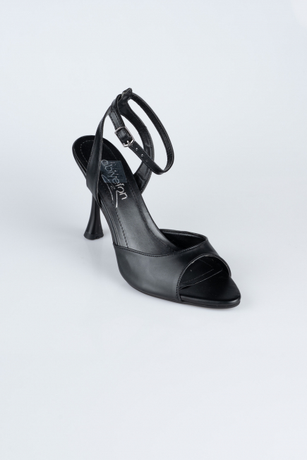 Party-Schuhe Leder Schwarz AB1134