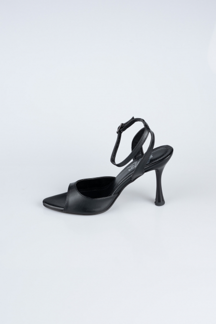 Party-Schuhe Leder Schwarz AB1134