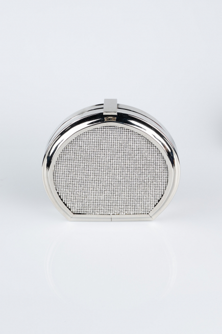 Abendtaschen Verputz Silber KC821
