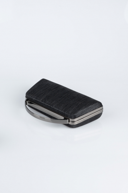Abendtasche Laserschnitt Schwarz V349