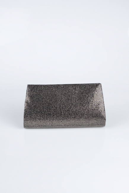 Abendtasche Verputz Platin V451