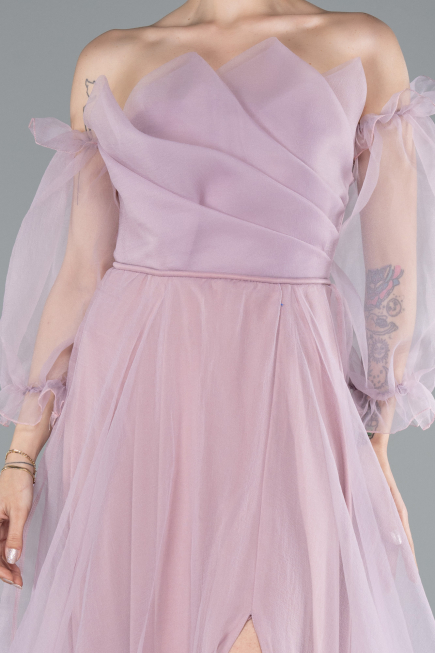 Puder Abendkleid Lang ABU2076