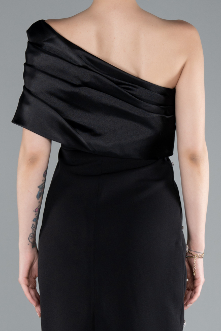 Partykleid Midi Schwarz ABK2337