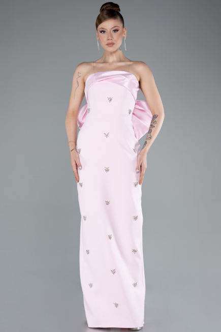 Puder Abendkleid Lang ABU4716