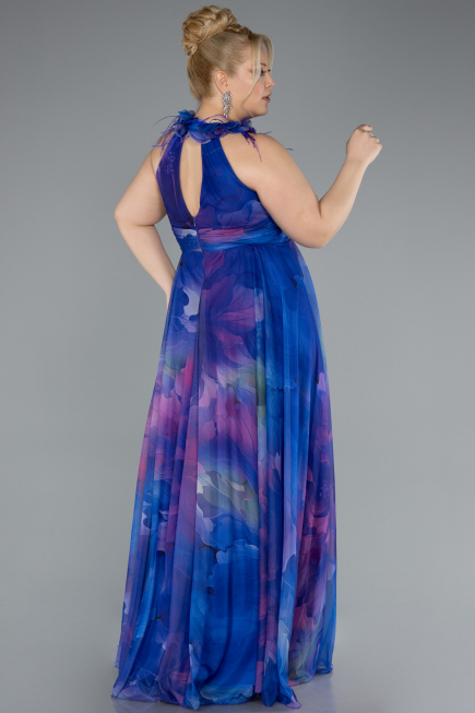 Abendkleid in Übergröße Lang Violette ABU4902