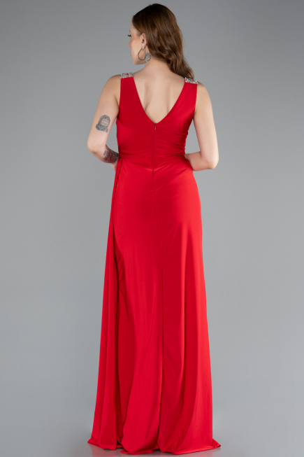 Abendkleid Lang Rot ABU4967