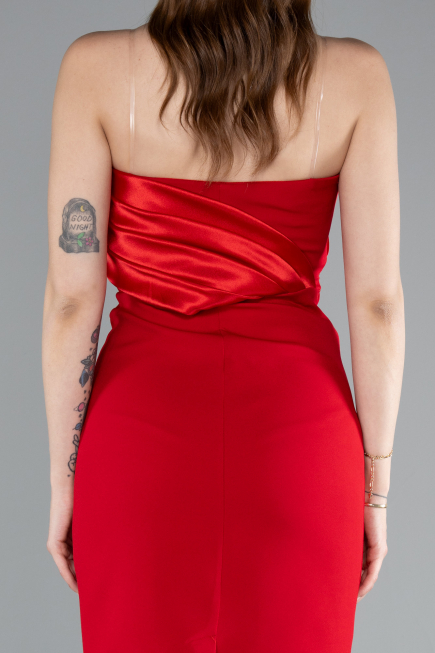 Abendkleid Kurz Rot ABK2306