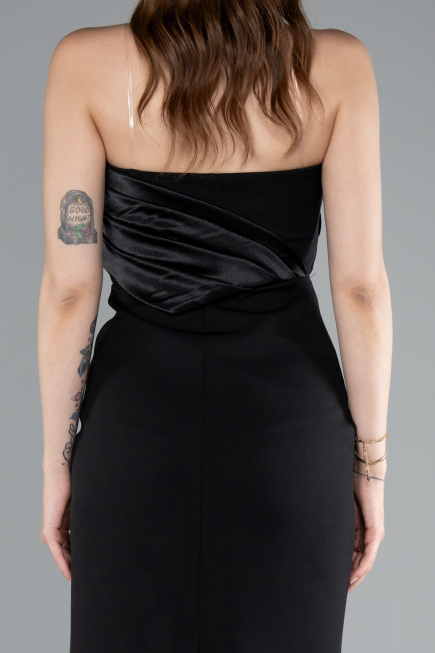 Abendkleid Kurz Schwarz ABK2306