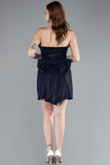 Partykleid Mini Marineblau ABK2354