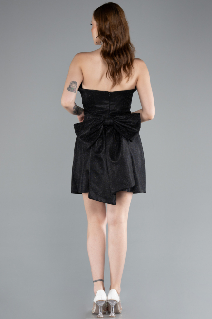 Partykleid Mini Schwarz ABK2354