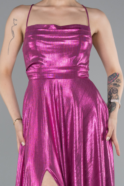 Abschlusskleid Lang Fuchsie ABU4996