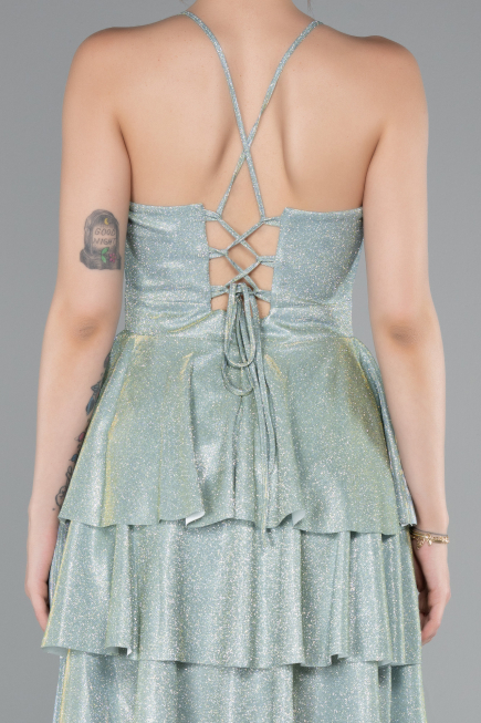Partykleid Kurz Minzgrün ABK2357