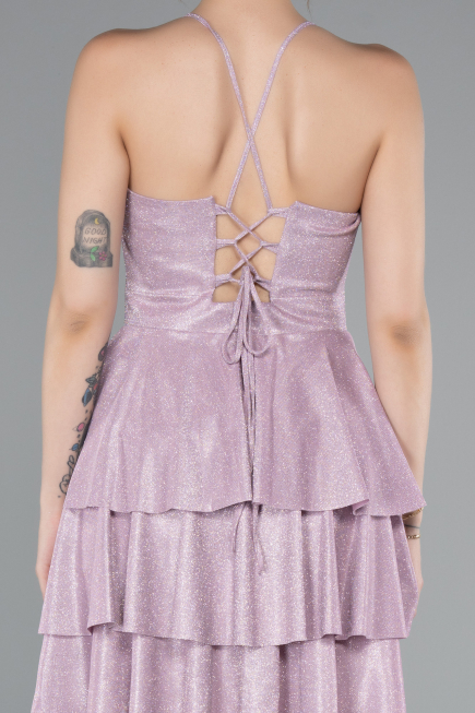 Partykleid Kurz Puder ABK2357