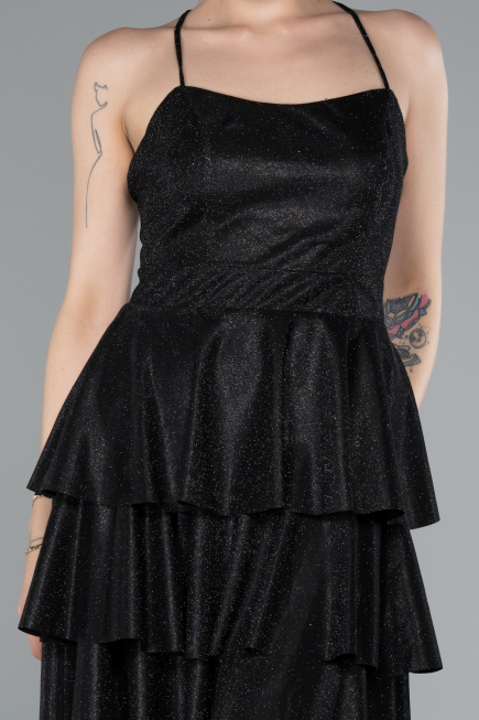Partykleid Kurz Schwarz ABK2357