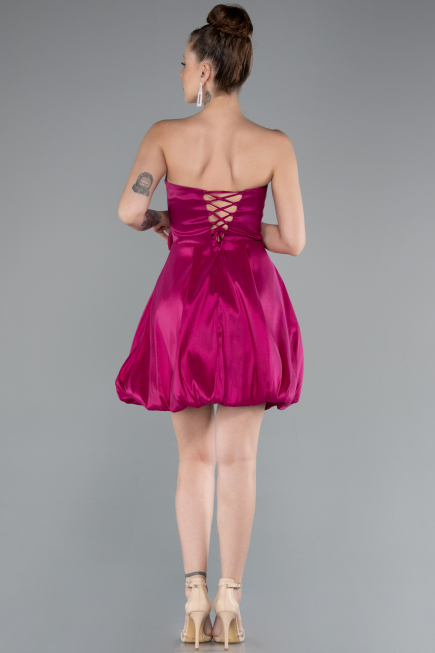Partykleid Mini Fuchsie ABK2360