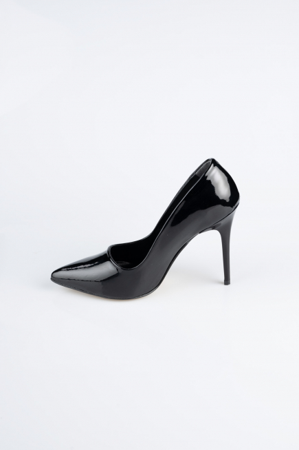 Stiletto Lackleder Schwarz ABR1140