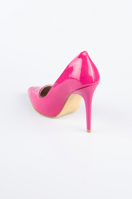 Fuchsie Stiletto Lackleder ABR1140
